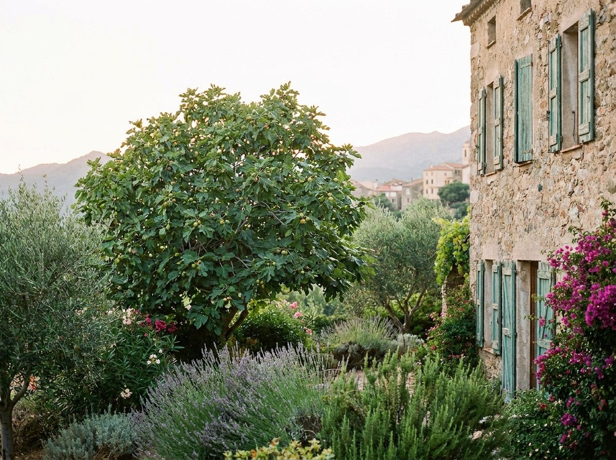 Maison en pierre avec jardin dans un village de Casinca